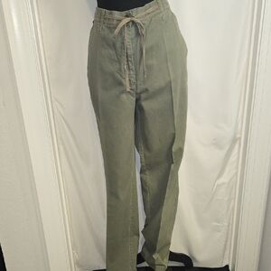 Lauren Ralph Lauren Olive Straight Leg Pants